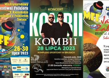 BURMISTRZ BRUS ZAPRASZA NA MIĘDZYNARODOWY FESTIWAL FOLKLORU, KONCERT KOMBII I JARMARK ZABORSKI
