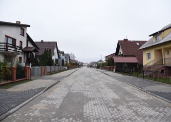 KOLEJNE ULICE NA OSIEDLU SŁONECZNYM WYBUDOWANE
