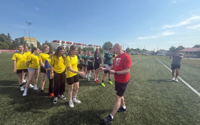 SP W LUBNI: II - miejsce w Powiatowych Igrzyskach Młodzieży Szkolnej w Piłce Nożnej Dziewcząt dla uczniów SP w Lubni