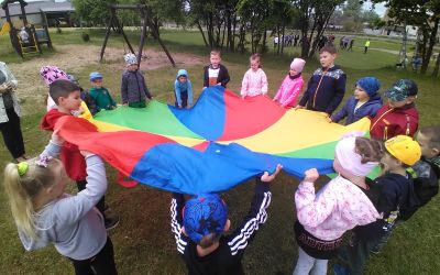 SP ZALESIE: Obchody Dnia Dziecka w Zalesiu