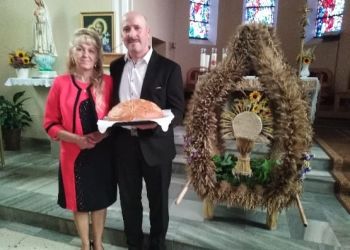 Dożynki parafialne w Kosobudach